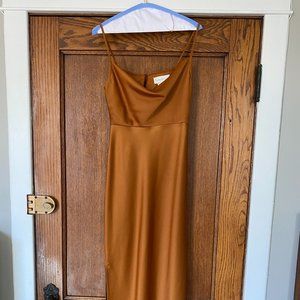 BHLDN / Sachin & Babi Copper Slip Bridesmaid Dress